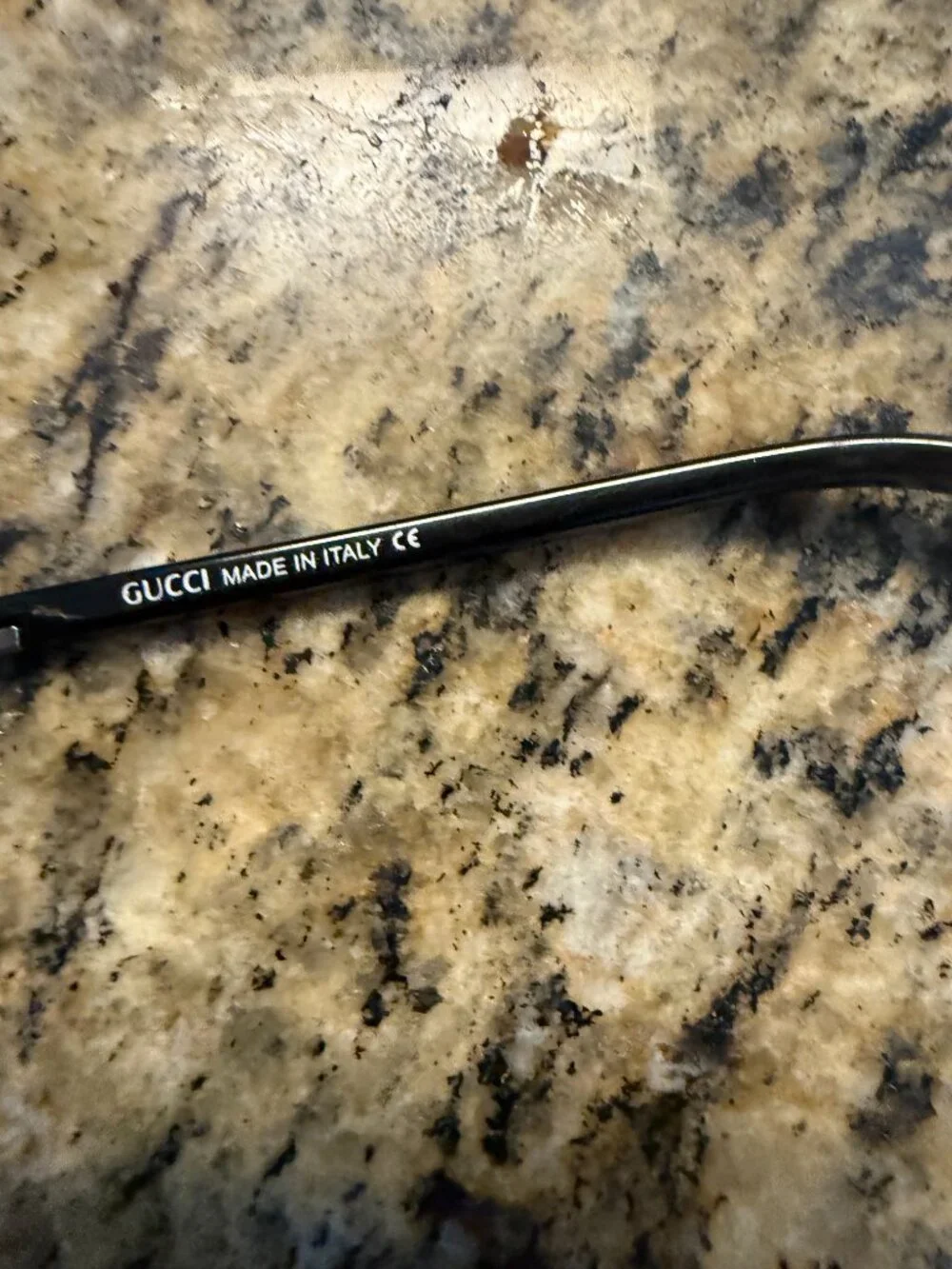 Vintage Gucci GG105 Aviator Sunglasses Silver Gray 59-15-135 Full Set